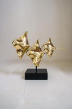 sculptuur, Bronze sculpture of a Manta Ray family - 23 cm -, Antiek en Kunst