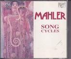 cd - Mahler - Song Cycles, Verzenden, Zo goed als nieuw