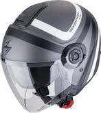 Scorpion EXO-City II Riva Grijs Wit Jethelm, Motoren, Kleding | Motorhelmen, Jethelm, XXL, Nieuw met kaartje, Overige merken