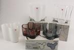 Iittala - Alvar Aalto - Vaas (5) - Glas - Drie vazen &, Antiek en Kunst, Antiek | Glas en Kristal
