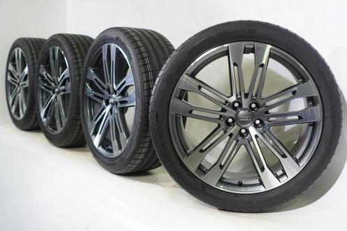 Audi Q5 SQ5 80A 21 inch velgen Hankook Zomerbanden Nieuw Ori, Auto-onderdelen, Banden en Velgen, Velg(en), Gebruikt, 21 inch, Zomerbanden