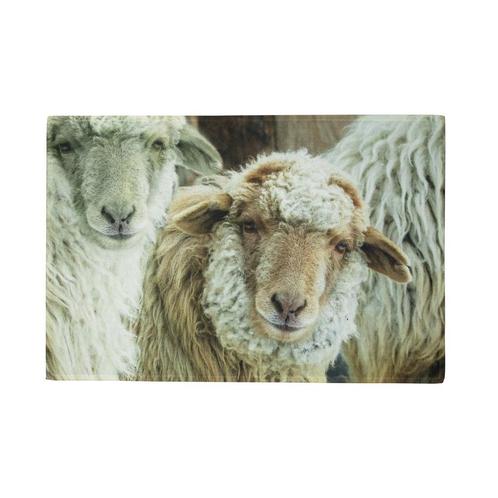 deurmat schaapjes beige 75x50cm, Tuin en Terras, Deurmatten, Verzenden