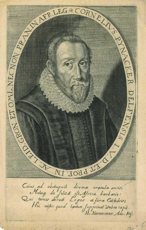 Portrait of Cornelis Pijnacker, Antiek en Kunst, Kunst | Etsen en Gravures