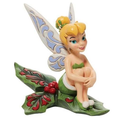 Disney Traditions – Tinkerbell “Happy Holly-Days”, Verzamelen, Disney, Peter Pan of Pinokkio, Nieuw, Beeldje of Figuurtje, Ophalen of Verzenden