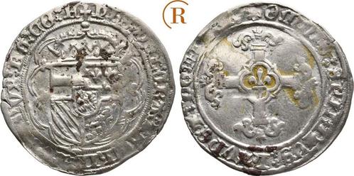 Double Patard ( Stuiver ) Bruegge o J ( 1496-1499 ) Fland..., Postzegels en Munten, Munten | Europa | Niet-Euromunten, Verzenden