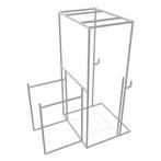 Fitness Bouwpakket | Fitness station Vancouver | Staal 33.7, Sport en Fitness, Ophalen of Verzenden, Nieuw