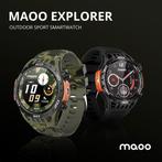 2dekans | Maoo Explorer Outdoor Smartwatch Heren - Stainless, Ophalen of Verzenden, Zo goed als nieuw