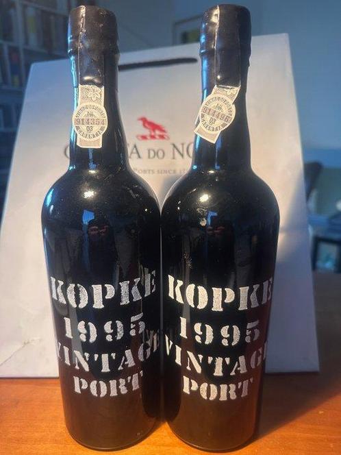 1995 KOPKE Vintage 1995 - Vintage Port - Gebotteld in 1997 -, Verzamelen, Wijnen