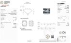 1 pcs Diamant (Natuurlijk) - 2.35 ct - Cushion - K - SI2 -, Nieuw