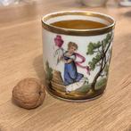 Beker - Porselein, Goud - Grote kop chocolade