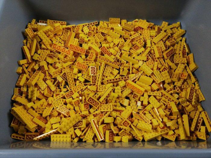 Lego - Partij van 1000 gele bouwstenen - 1980-1990, Kinderen en Baby's, Speelgoed | Duplo en Lego