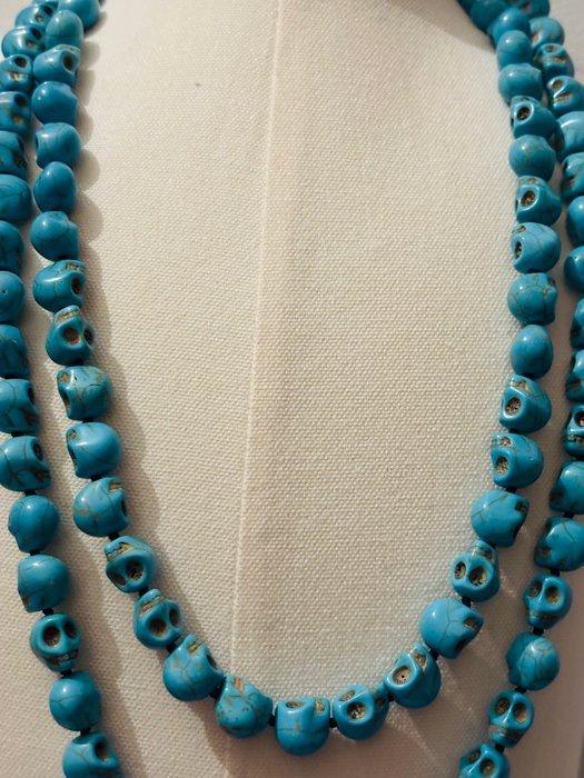 Turkoois - Halsketting, Verzamelen, Mineralen en Fossielen