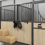 vidaXL Zadelrek met hoofdstelhaak 1 stang draagbaar ijzer, Dieren en Toebehoren, Verzenden, Nieuw