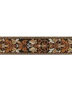 Tassenband Zwart/Oranje (50 mm), Hobby en Vrije tijd, Naaien en Fournituren, Nieuw