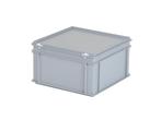Dekselbak 400x400xH235mm RDH grijs, Ophalen of Verzenden, Nieuw