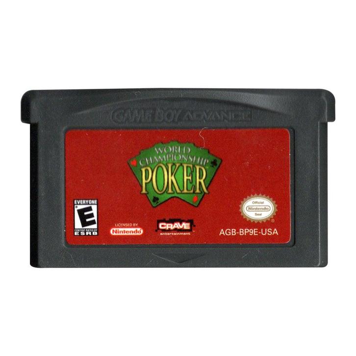 Game Boy World Championship Poker (Losse Cassette), Spelcomputers en Games, Games | Nintendo Game Boy, Zo goed als nieuw, Verzenden