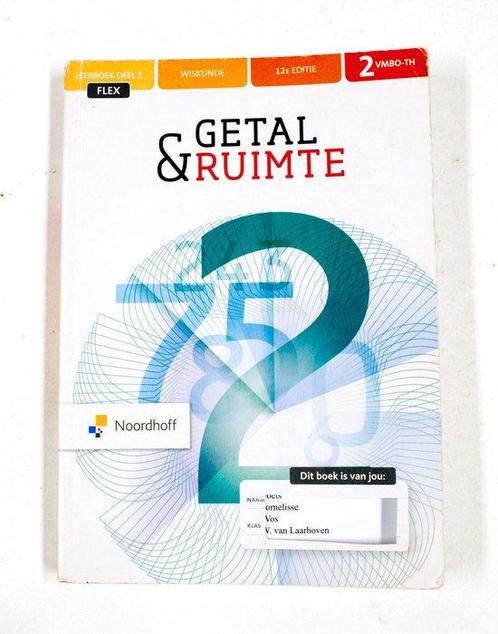 Getal amp Ruimte 12e ed vmbo thavo 2 FLEX leer 9789001748791, Boeken, Studieboeken en Cursussen, Zo goed als nieuw, Verzenden