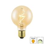 LED lamp E27 | 3.2 watt dimbaar | 2000K extra warm wit |, Verzenden, Nieuw, E27 (groot), Overige typen