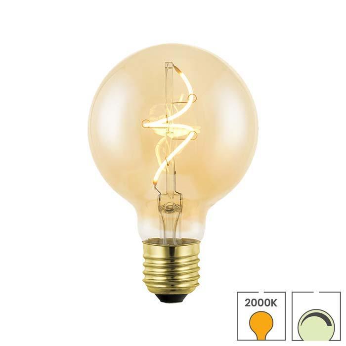 LED lamp E27 | 3.2 watt dimbaar | 2000K extra warm wit |, Huis en Inrichting, Lampen | Losse lampen, Overige typen, Nieuw, E27 (groot)