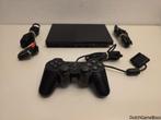 Playstation 2 / PS2 - Console - Slim Black + Controller - PA, Verzenden, Gebruikt