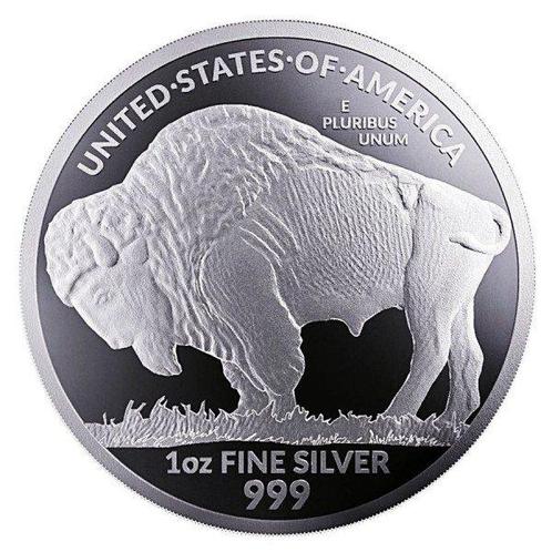 Verenigde Staten. 10 x 1 oz American Buffalo Silver Round BU, Postzegels en Munten, Edelmetalen en Baren