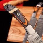Keukenmes - Chefs knife - Pakkahout en koeienbot - Noord, Antiek en Kunst