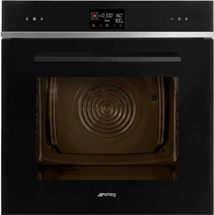Smeg SO6402M2B inbouw oven met magnetron - zwart, Witgoed en Apparatuur, Ovens, Inbouw, Hete lucht, Nieuw, Oven met grill, 45 tot 60 cm