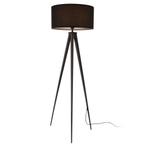 Vloerlamp Faro staande lamp 153 cm tripod E27 zwart, Huis en Inrichting, Lampen | Vloerlampen, Verzenden, Nieuw