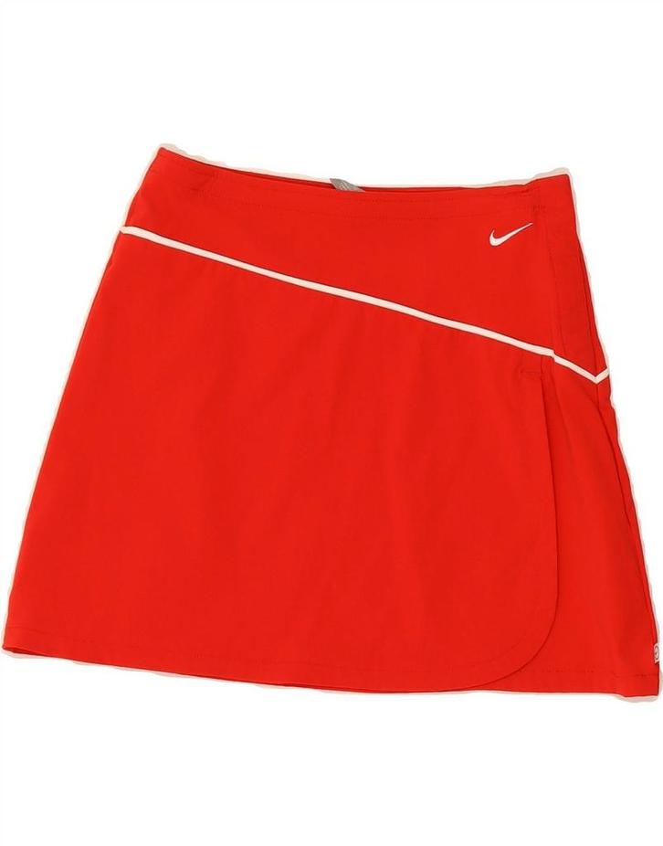 NIKE Girls Mini Skirt 13-14 Years XL W26  Red Nylon, Kleding | Dames, Rokken, Verzenden