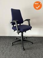 BMA Axia Office - 8Y 2D armpads - Paarse stoffering - Zwart, Werkplek, Ophalen of Verzenden, Gebruikt, Stoel