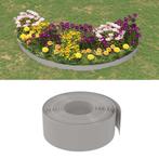 vidaXL Tuinrand 10 m 20 cm polyetheen grijs, Tuin en Terras, Overige Tuin en Terras, Verzenden, Nieuw
