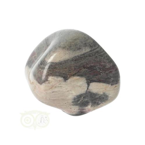 Jaspis Zilverblad ( Silverleaf Jasper ) trommelsteen Nr 10, Sieraden, Tassen en Uiterlijk, Edelstenen, Nieuw, Verzenden