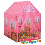 Kinderspeeltent 69x94x104 cm roze (Speelhuizen, Speelgoed), Nieuw, Verzenden