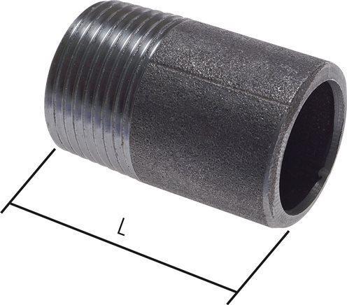 R 2 Mannelijk X 60.3mm Stalen Pijp Nippel Met Lasteind 50, Doe-het-zelf en Verbouw, Overige Doe-het-zelf en Verbouw, Nieuw, Verzenden