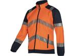 Veiling - Sioen Bajus hi vis oranje softshell jas maat M, Nieuw
