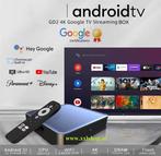 Android 12 mediaspeler 4K Netflix & Google certific. smarttv, Audio, Tv en Foto, Mediaspelers, Verzenden, Nieuw, USB 2