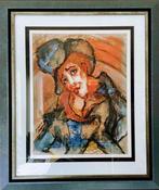Roger Etienne (1922-?) - Clown, Antiek en Kunst, Kunst | Schilderijen | Klassiek