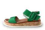 Rieker Sandalen in maat 39 Groen | 10% extra korting, Verzenden, Sandalen of Muiltjes, Zo goed als nieuw, Groen