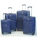 Kofferset Banerle - 4 Delig Softcase - 4 Wielen Reisbagage -, Sieraden, Tassen en Uiterlijk, Koffers, Ophalen of Verzenden, Nieuw