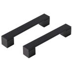 Differnz meubelgreep Tilburg 128 mm mat zwart 2 stuks, Doe-het-zelf en Verbouw, Hang- en Sluitwerk, Verzenden, Nieuw