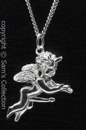 Zilveren Bengel ketting hanger, Sieraden, Tassen en Uiterlijk, Kettinghangers, Verzenden