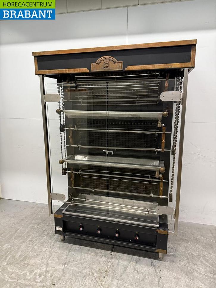 Ubert FF36 E Verticale Kippengrill Grill 6 spiezen 400V, Zakelijke goederen, Horeca | Keukenapparatuur, Gebruikt, Ophalen of Verzenden