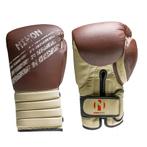 Nihon Bokshandschoen leer Bruin (Maat: 14OZ), Sport en Fitness, Vechtsporten en Zelfverdediging, Verzenden, Nieuw, Overige, Vechtsportbescherming