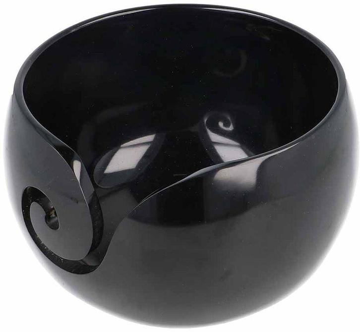 Scheepjes Yarn Bowl - Zwart Metallic - 13x9cm, Hobby en Vrije tijd, Breien en Haken, Ophalen of Verzenden