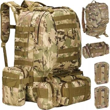 Trizand Militaire Rugzak - 45 liter - HQ - Afneembare Zakken