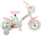 Woezel & Pip Kinderfiets - Meisjes - 10 inch - Mint Blauw/Ro, Fietsen en Brommers, Fietsen | Kinderfietsjes, Ophalen of Verzenden