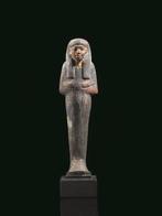 Oud-Egyptisch Hout Oesjabti. Nieuwe Rijk, ca. 1552 - 1069