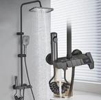 Black Digital Shower Set with Display and Bidet XL, Verzenden, Nieuw