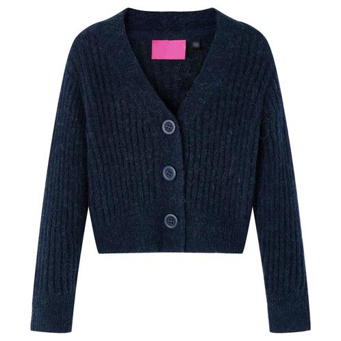 vidaXL Kindervest gebreid 128 marineblauw, Kinderen en Baby's, Kinderkleding | Overige, Nieuw, Verzenden