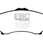 EBC 08-11 Chrysler Town & Country 3.3 Greenstuff Front Brake, Auto-onderdelen, Ophalen of Verzenden, Nieuw
